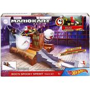 Hot Wheels Pista - Conjunto da Assustadora Pista de Corrida do Boo (Mario Kart)