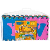 TAPETE EVA 26 PLACAS ALFABETO  NIG