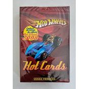 Hot Wheels Jogo de Cartas - Hot Cards Baralho Coleção 2008 Vermelho