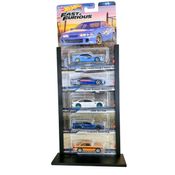 Hot Wheels Expositor - Display Mesa 5 Blister Premium Preto