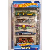 Hot Wheels Pack de 5 - City
