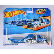 Hot Wheels Caminhão - Semi Rodger Dodger Track Fleet