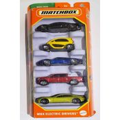 Matchbox Pack de 5  - MBX Electric Drivers