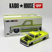 Mini GT Kaido House - Chevrolet Silverado Kaido Flo Yellow V1 (112)