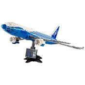 Kit de Construção Avião Boeing 787 DAHONPA, 1350 Peças, Azul