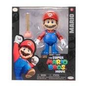 Boneco Mario De 12Cm Com Desentupidor - Super Mario Filme