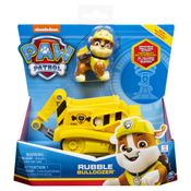 Patrulha Canina - Veículos Com Figura - Rubble