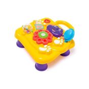 Brinquedo Educativo - Mesinha Musical - Macaquinho - Amarelo - Ta Te Ti