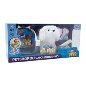 PlayFull Pets Petshop do Cachorrinho Branco - Toyng 48366