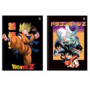 2 Cadernos Brochurão + 1 Caderno Brochura Dragon Ball 96 Fl