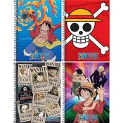 Caderno Espiral Universitario One Piece 160 Fls - Tilibra