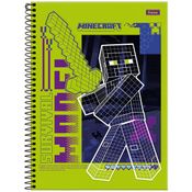 Caderno Espiral Universitario Minecraft 80fls - Foroni
