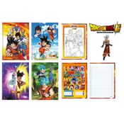 Caderno Dragon Ball Super Dbz Brochurão 80Fls São Domingos Sortido