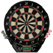 Jogo De Dardos Eletrônico, com Pontas de Plástico, Preto/Multicolorido, 8 jogadores, Hathaway