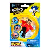 Mini Boneco Elástico Do Dr.Eggman - Goo Jit Zu Sonic