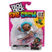 Skate De Dedo E Boneco Sk8 Crew (Fone Azul) 96Mm - Tech Deck