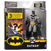 Boneco Batman De 10Cm Com Acessórios - Dc