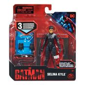 Boneco Mulher Gato Com Acessórios 10Cm - The Batman O Filme
