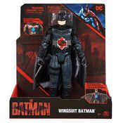 Boneco Batman Wingsuit Com Sons E Luzes - The Batman O Filme