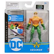 Boneco Aquaman 10Cm Com Acessórios - Dc