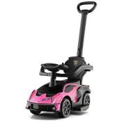 Carrinho de Passeio Infantil 3 em 1 com Alça, Apoio de Braço, Buzina e Apoio para os Pés Extensível para Crianças de 1 a ...