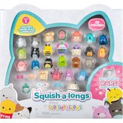 Squish-A-Longs Squishmallows - Pack com 25 Figuras 4295 - Sunny