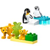 LEGO DUPLO - Famílias de animais selvagens pinguins e leões