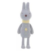 Pelúcia Metoo Coelho Thumb Retrô Botão Triângulo Cinza 58cm