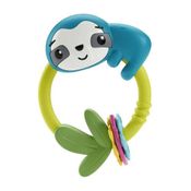 Chocalho Fisher-Price Newborn Bicho Preguiça Colorido