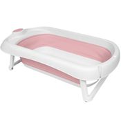Banheira Dobrável Buba Rosa