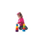 Brinquedo Educativo Torre Baby de Encaixar e Montar 1 ano