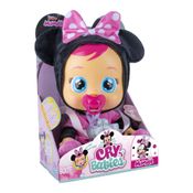 Boneca Bebê - Cry Babies - Disney Junior - Minnie - Multikids