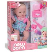 Boneca Diver New Born Primeiros Cuidados Divertoys