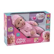 Boneca Diver New Born Little Faz Xixi c/ Body Divertoys