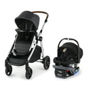 Carrinho de Bebê com Cadeira para Carro Graco Mode Nest2GroW, Cinza