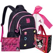 Kit Mochila Rebecca Bonbon Soft Matelasse