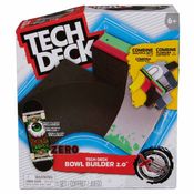 Pista Bowl Builder 2.0 + Skate De Dedo Zero - Tech Deck