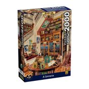 Quebra-cabeça Puzzle Livraria - 2000 peças - Grow