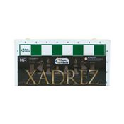 Jogo de Xadrez Caixa de Madeira 40cm Pais e Filhos