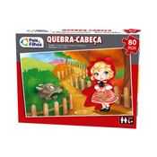 Quebra Cabeça Premium Chapeuzinho Vermelho 80 peças