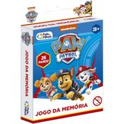 Jogo de Memória Patrulha Canina 52 Cartas Pais e Filhos