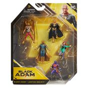 Adão Negro - Set Com 5 Bonecos De 5Cm Dc