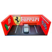 Hot Wheels Diorama - Garagem Ferrari