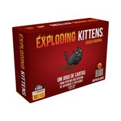 Jogo De Cartas - Exploding Kittens - De 2 a 5 Jogadores - Galápagos