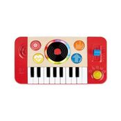 Piano Musical DJ Studio Infantil Vermelho - Hape