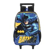 Mochila Rodinhas Infantil Luxcel Batman Azul