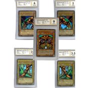 Carta yugioh Exodia The Forbidden One Completo LOB - 2002