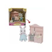 Sylvanian Families Cozinha e Papai Coelho Neve - Epoch 5678