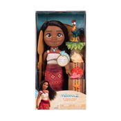 Boneca Minha Amiga Cantora Moana e Heihei Disney Sunny 4382