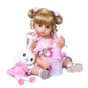 Bebe Reborn Menina Boneca 100% Silicone-Elisa